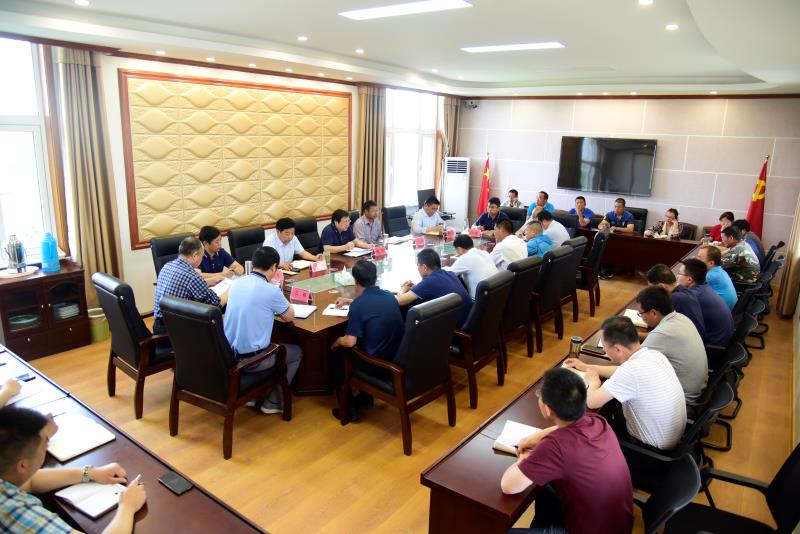 皖墾種業(yè)黨委書記、董事長陳軍到宿州分公司調研指導工作