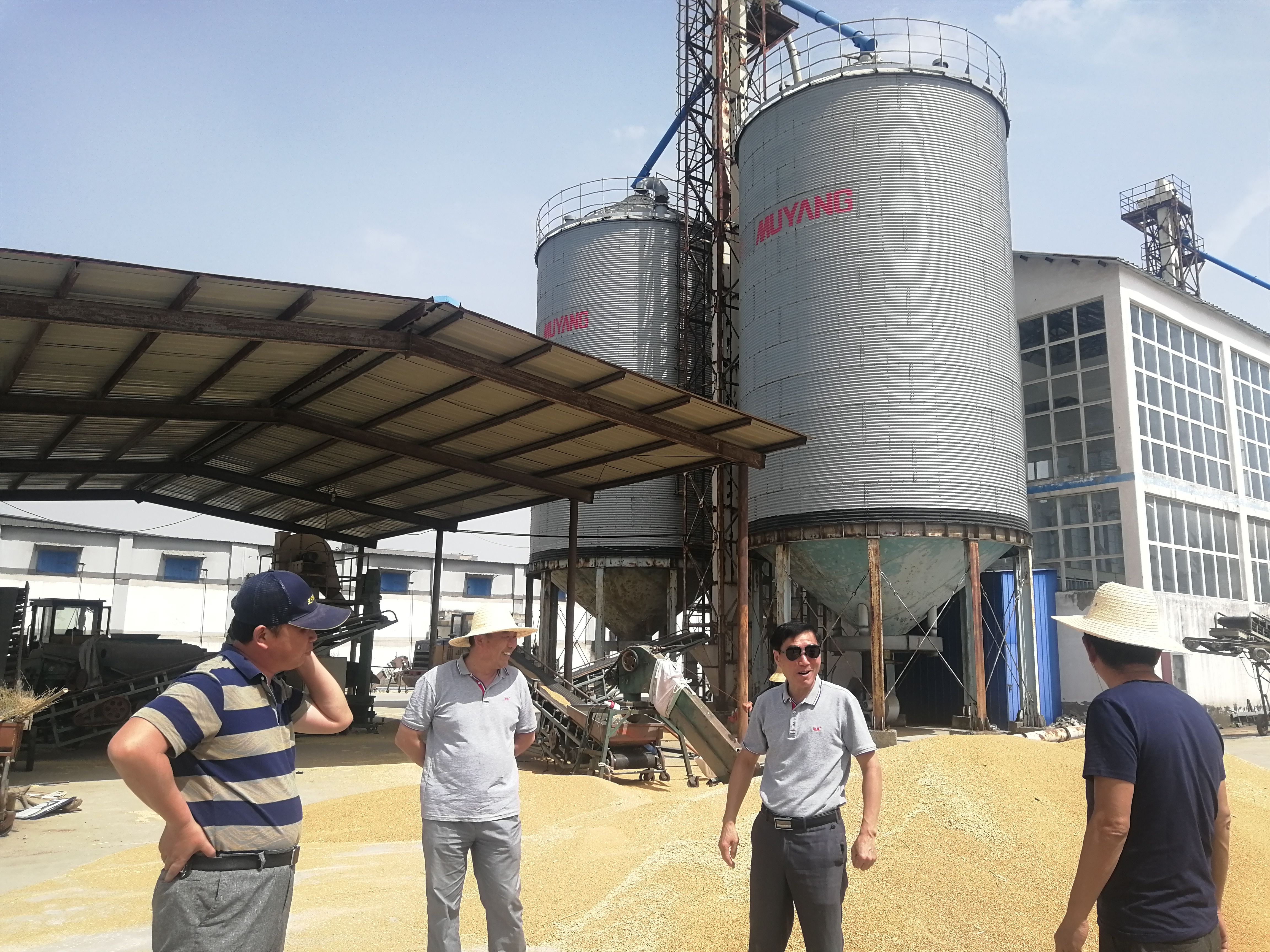 壽西湖農(nóng)場公司領(lǐng)導到毛集分公司調(diào)研