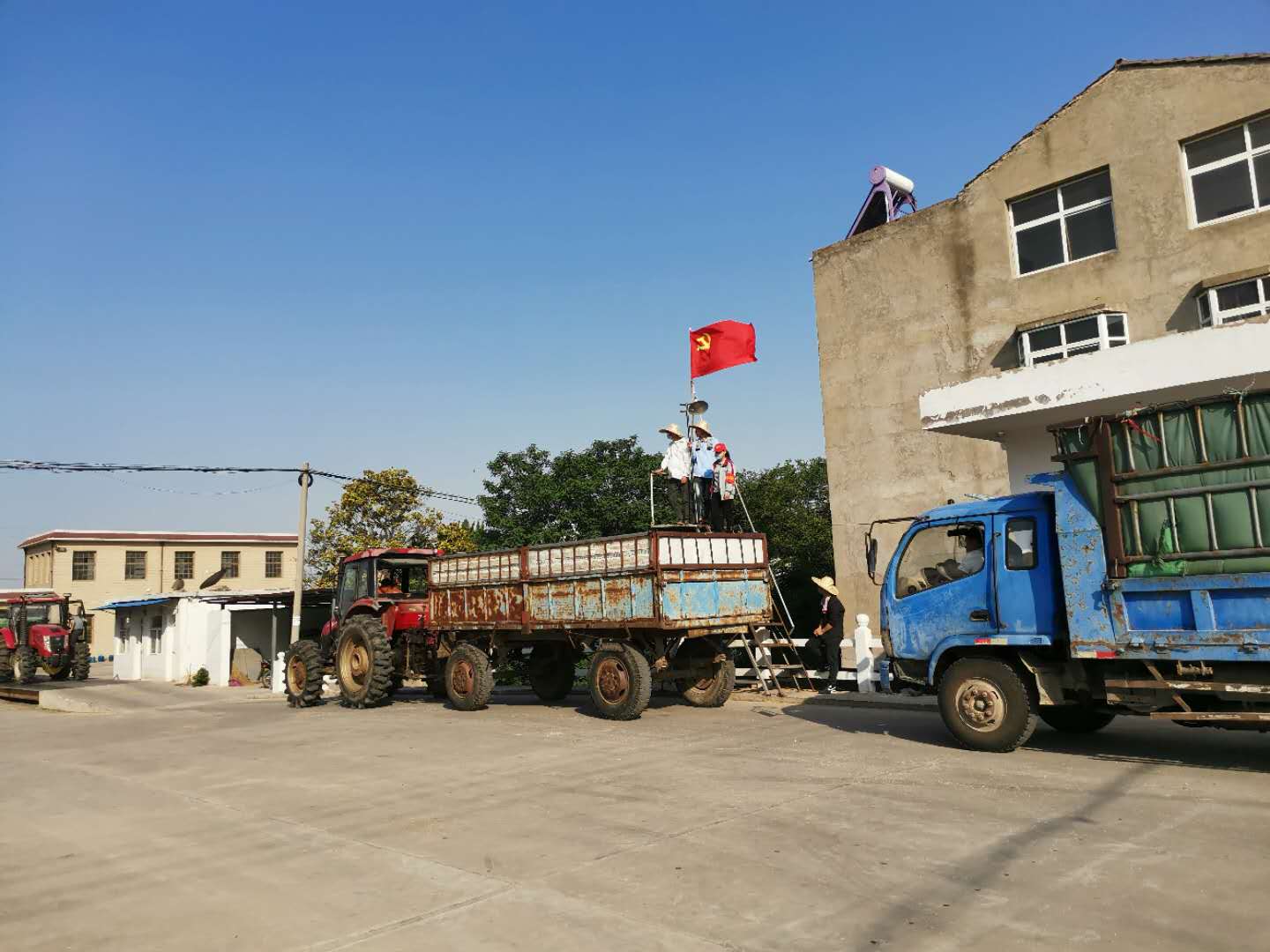 懷遠分公司:午季收購入庫工作圓滿完成